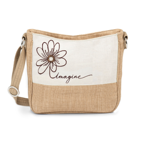 Sac à main pour femme prêt-à-oser de la marque Jak's. Bandoulière ajustable pleine longueur pour un ajustement personnalisé. Pochette organisationnelle à l'arrière du sac. Dimensions 24 X 22 X 7 cm 