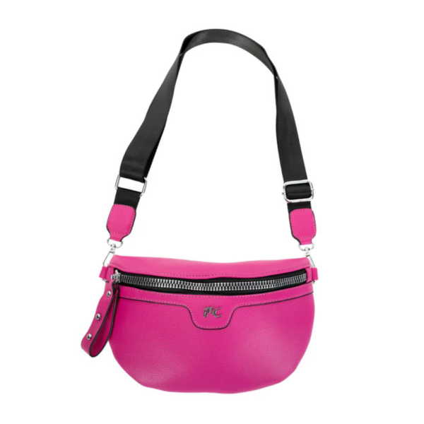 Sac Banane pour femme avec bandoulière noire ajustable pleine longueur pour un ajustement personnalisé.