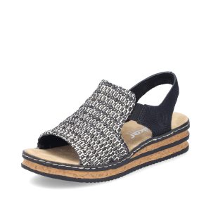 Sandale pour femme avec sangle à la cheville. Aussi confortable qu'une pantoufle