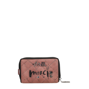 Porte-feuille pour femme d'importation Anekke . Contient un minimum de 16 cartes  Dimensions 5.9 X 3.9 X 1.2 Pouces 