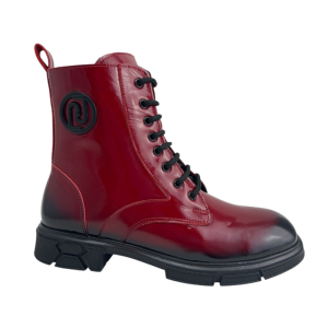 Botte en cuir pour femme 