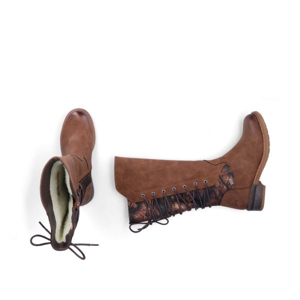 Botte d'hiver longue pour Femme. Fermoir Éclair latéral pour un enfilage rapide 