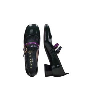 Chaussure Mary-Jane pour Femme à talon.  Fait en Espagne en cuir véritable. Confort hors norme 