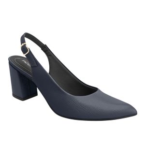 Chaussure à talon pour Femme avec le talon exposé pour un coté féminin très prononcer. Talon de 6 cm