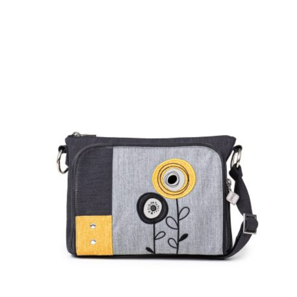 Sac à Main bandoulière pour Femme de la marque Jak's. Pochette organisationnel. Dimension 26 X 19 X 3 cm Livraison gratuite partout au Canada avec un minimum de 80$ d'achat