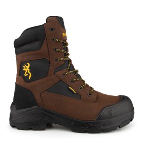 Tu veux une botte fiable, solide… sans payer 300$? 👀 Celle-là pourrait bien devenir ta préférée. La Hurricane 8 de Browning, c’est une botte de travail robuste, confortable et durable, parfaite pour celles qui veulent du bon sans se ruiner. 💥 Pourquoi elle vaut le détour : 🛡️ Embout de sécurité en aluminium CSA → protection solide + plus léger que l’acier 💪 Semelle antiperforation en Kevlar → sécurité sur les surfaces à risque 🧵 Cuir nubuck huilé → résistant et durable 🧼 Doublure antimicrobienne → moins d’odeurs 👟 Semelle intérieure PU double densité → confort toute la journée 🧱 Semelle extérieure robuste avec excellente traction 🧠 Semelle intercalaire TPU → stabilité et durabilité 👉 Une botte conçue pour durer, même dans les environnements exigeant