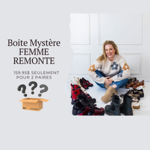 Une boite de 2 Paires de chaussures Remonte des collections des saisons précédentes. Tu choisis la pointure mais pas les modèles  Vente finale aucun échange et aucun remboursement 