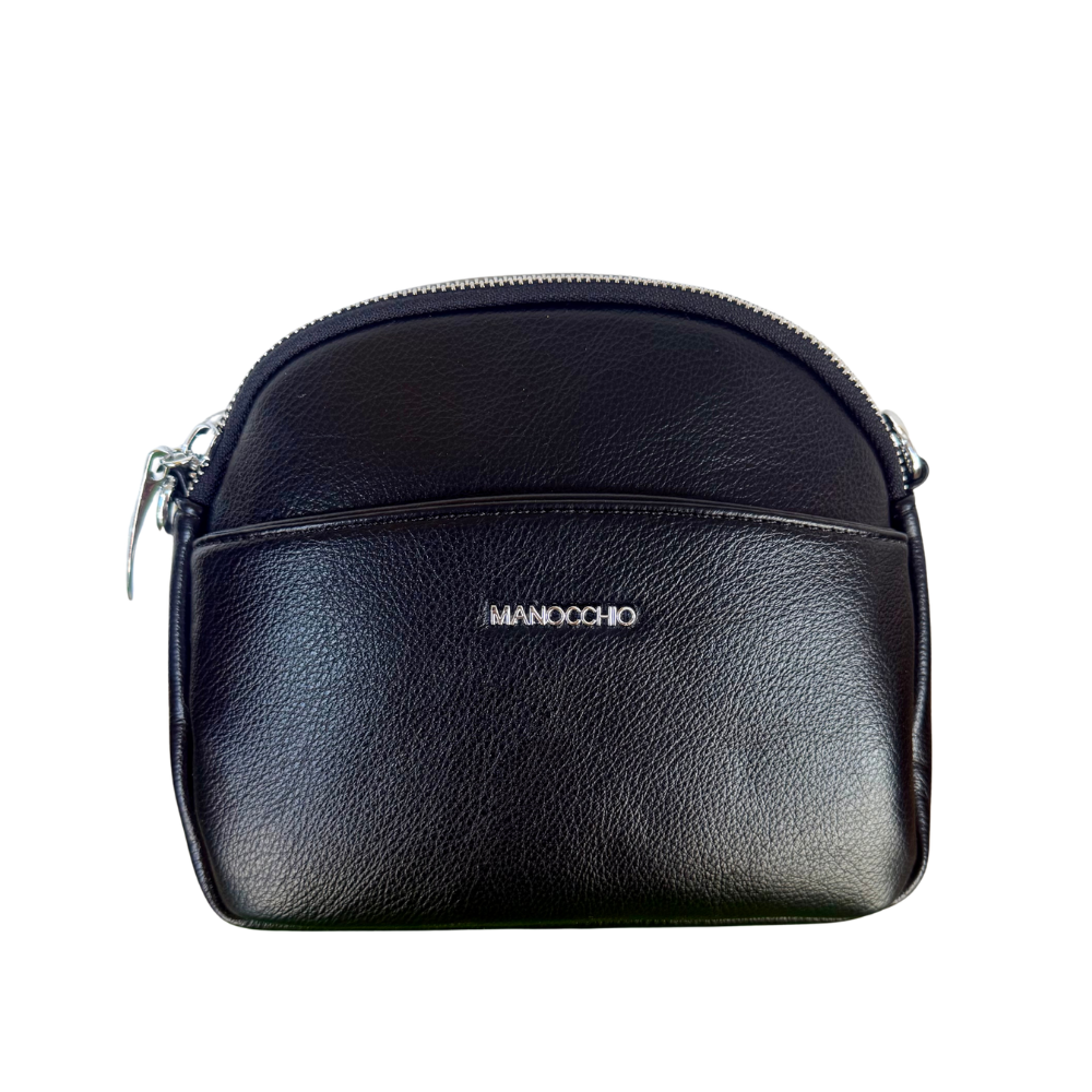 Petit sac à main pour femme qui se porte à l'épaule et bandoulière. Création italienne fait en synthétique. Pratique, léger et bien organisé grâce à ses multiples compartiments. Dimensions 18 X 23 X 7 cm Livraison gratuite partout au Canada avec 80$ d'achat avant taxes. Plusieurs couleurs disponibles à Rivière-Rouge en boutique: Marine, Blanc, Doré.