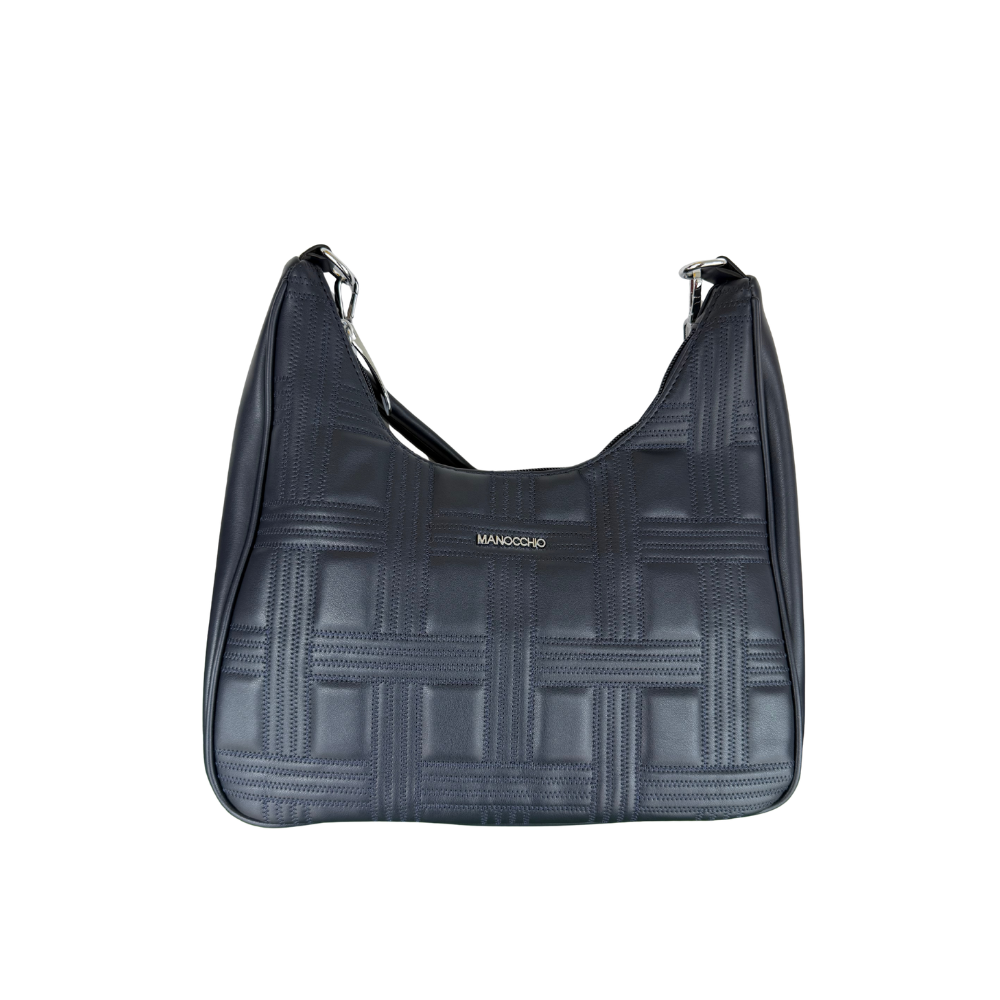 Sac fourre-tout pour femme de la marque de création italienne Manocchio. Fait de synthétique, se sac comprends 2 sangles: une courte pour en faire un sac à main une longue pour le porter en bandoulière. Livraison partout au Québec avec un minimum de 80$ d'achat Ramassage disponible en boutique au 508 rue L'Annonciation Nord à Rivière-Rouge