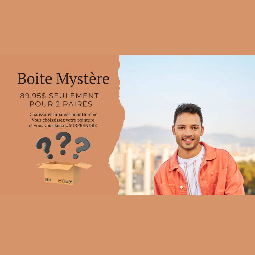 Boite surprise pour Homme
