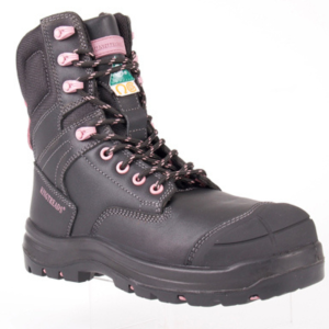 Si t’es tannée de te battre avec tes bottes le matin… celle-là va te changer la vie  La Revolve 30808 de Kingtreads, c’est LA botte de travail pensée pour les femmes qui veulent du solide… mais pratique. Ce qui fait toute la différence : Fermeture éclair intérieure → tu les mets/enlèves en 2 secondes (finger in the nose ) Embout composite CSA (sans métal) → plus léger, plus confortable  Ne déclenche pas les détecteurs de métal  Cuir pleine fleur durable Semelle antiperforation en Kevlar CSA  Protection contre les chocs électriques  Protecteur d’embout → prolonge la durée de vie  Semelle robuste avec excellente adhérence 💬 En vrai? C’est la botte parfaite si tu veux travailler fort sans te compliquer la vie.