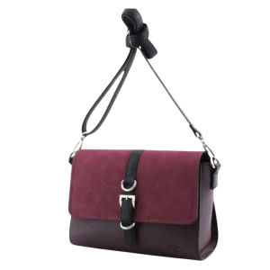Sac à bandoulière pour Femme avec fermoir et rabat. Ajustement personnalisé Dimensions 9.4 X 7 X 3.9 pouces 