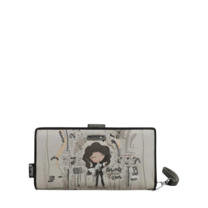 Long porte feuille Anekke pour Femme  Dimensions 7.5 X 3.9 X 1.6 pouces 