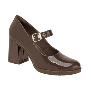 Chaussure chic pour Femme fait au Brésil. Semelle intérieure et coussinée munie d'une voute plantaire