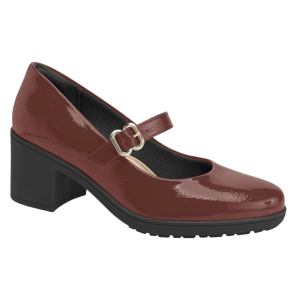 Chaussure chic pour Femme fait au Brésil. Semelle intérieure et coussinée munie d'une voute plantaire