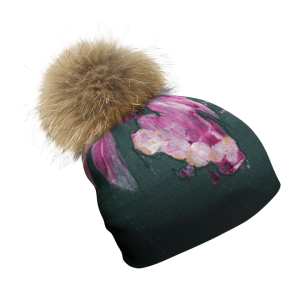 Une tuque qui ajoute de la couleur aux journées froides! Son imprimé mêle des tons de bleu, de violet et de rose sur un fond foncé. Le pompon s’enlève pour changer le look. Sa doublure en bambou apporte une couche douce à l’intérieur. Elle est offerte en quatre tailles, de XS à L : prends ton tour de tête avant de choisir, surtout si tu hésites entre deux tailles. Détails - Imprimé abstrait Flower Glitch - Doublure en bambou - Pompon amovible - Tailles XS, S, M et L - Tour de tête : XS 48–51 cm · S 50–55 cm · M 54–60 cm · L 58–64 cm